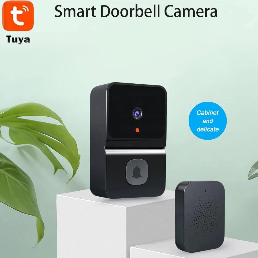 WiFi Video Doorbell Wireless HD Camera PIR Motion Detection IR Alarm Security Smart Home Door Bell WiFi Intercom for Home