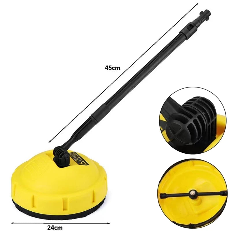 High Pressure Rotary Brush, Disc Floor Brush Cleaning, Car Cleaning, Suitable For Karcher K2~K7/Lavor Car Washing Machines.