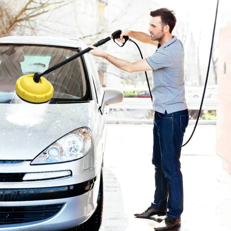 High Pressure Rotary Brush, Disc Floor Brush Cleaning, Car Cleaning, Suitable For Karcher K2~K7/Lavor Car Washing Machines.
